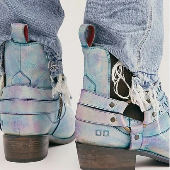 Bed Stu x Free People Watercolor Boots Size 9 - Picture 3 of 9